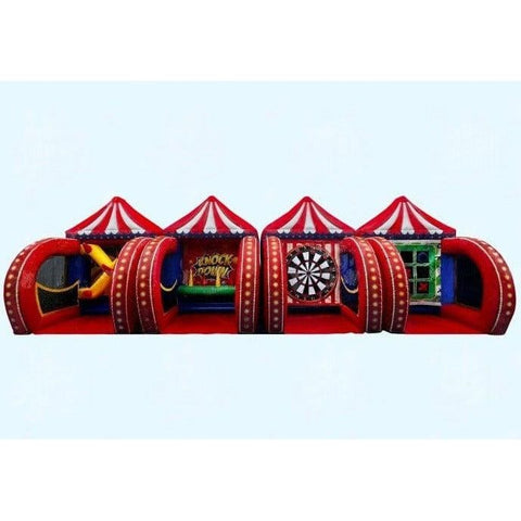 Magic Jump Inflatable Bouncers 10'H Carnival Game - Soccer by Magic Jump 781880292500 12929c 10'H Carnival Game - Ring Toss by Magic Jump SKU#12928c