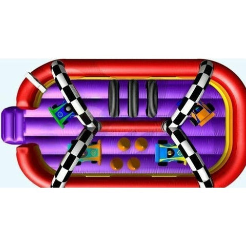 Magic Jump Inflatable Bouncers 10'H IPC Kids Turismo by Magic Jump 781880272045 12329i 10'H IPC Kids Turismo by Magic Jump SKU#12329i