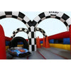 Image of Magic Jump Inflatable Bouncers 10'H Kids Gran Turismo by Magic Jump 17'H Tropical Wave Dual Slide by Magic Jump SKU# 17628t