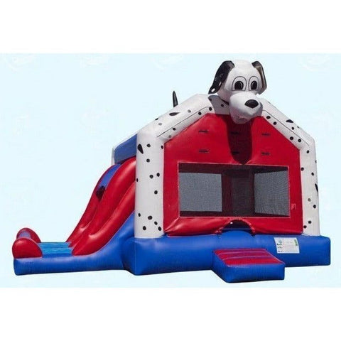 Magic Jump Inflatable Bouncers 14'6"H Dual Dalmatian Combo by Magic Jump 13'H Fun Tropical Combo by Magic Jump SKU# 15423t