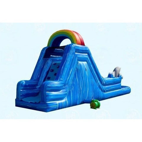 Magic Jump Inflatable Bouncers 14'H Dolphin Water Slide by Magic Jump 14'H Tropical Water Slide by Magic Jump SKU# 10136t