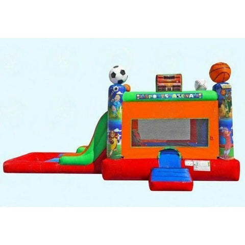 Magic Jump Inflatable Bouncers 14'H Dual Sports Wet or Dry by Magic Jump 14'H Dual Sports Wet or Dry by Magic Jump SKU# 23200c