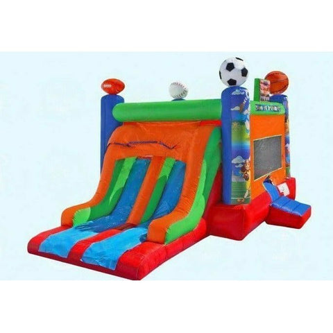 Magic Jump Inflatable Bouncers 14'H Dual Sports Wet or Dry by Magic Jump 14'H Dual Sports Wet or Dry by Magic Jump SKU# 23200c