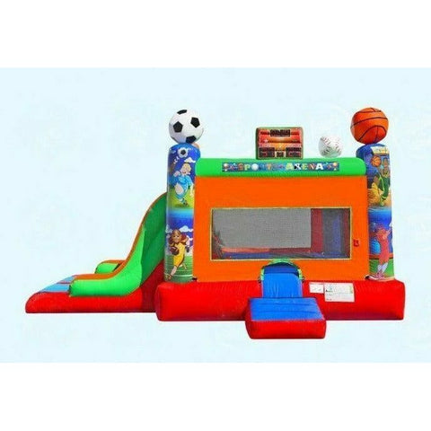 Magic Jump Inflatable Bouncers 14'H Dual Sports Wet or Dry by Magic Jump 14'H Dual Sports Wet or Dry by Magic Jump SKU# 23200c