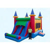 Image of Magic Jump Inflatable Bouncers 15'H Dual Castle Combo by Magic Jump 15'H Dual Princess Castle by Magic Jump SKU# 15651p