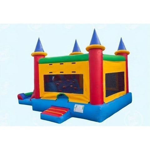 Magic Jump Inflatable Bouncers 15'H Dual Castle Combo by Magic Jump 15'H Dual Princess Castle by Magic Jump SKU# 15651p