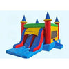 Image of Magic Jump Inflatable Bouncers 15'H Dual Castle Wet or Dry by Magic Jump 15'H Dual Castle Wet or Dry by Magic Jump SKU# 23654d