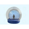 Image of Magic Jump Inflatable Bouncers 15'H Giant Snow Globe by Magic Jump 9'H Cash Cube by Magic Jump SKU#12842c