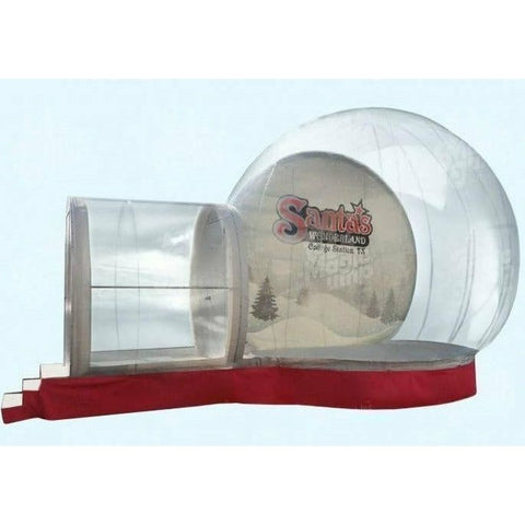 Magic Jump Inflatable Bouncers 15'H Inflatable Snow Globe by Magic Jump 781880234166 91361s 15'H Inflatable Snow Globe by Magic Jump SKU#91361s