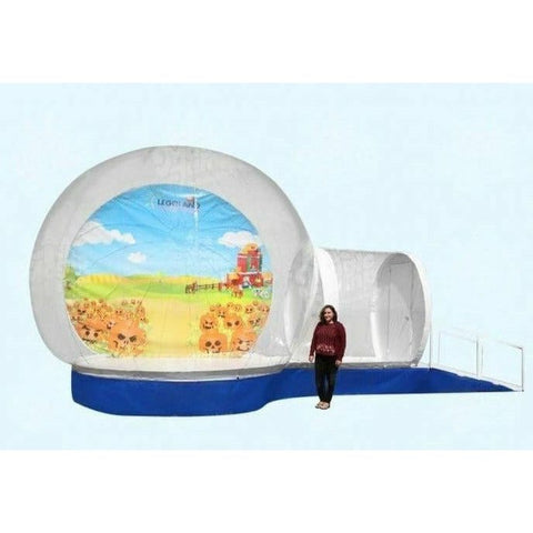 Magic Jump Inflatable Bouncers 15'H Inflatable Snow Globe by Magic Jump 15'H Giant Snow Globe by Magic Jump SKU#96281s