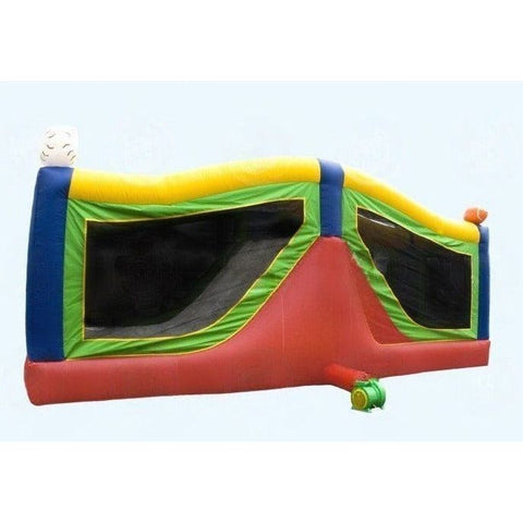 Magic Jump Inflatable Bouncers 15'H Large Sports Combo by Magic Jump 10'H Tunnel Slide Combo by Magic Jump SKU# 15630t
