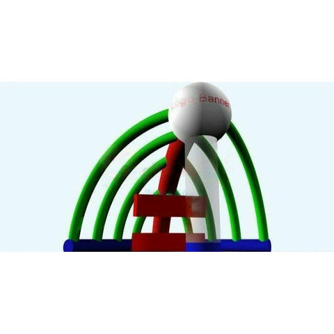 Magic Jump Inflatable Bouncers 24'H Show Booth by Magic Jump 781880276432 65147b 24'H Show Booth by Magic Jump SKU#65147b