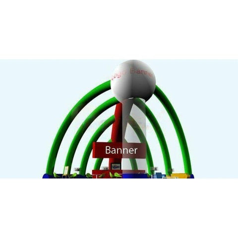 Magic Jump Inflatable Bouncers 24'H Show Booth by Magic Jump 781880276432 65147b 24'H Show Booth by Magic Jump SKU#65147b