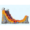 Image of Magic Jump Inflatable Bouncers 25'H Volcano Lava Slide by Magic Jump 37'H North Shore by Magic Jump SKU# 37512n