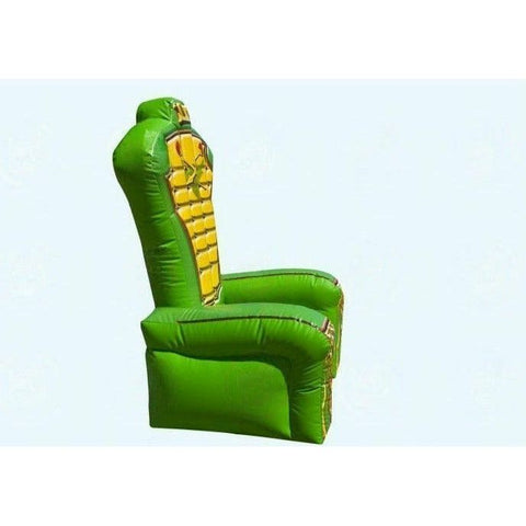 Magic Jump Inflatable Bouncers 6'H Green Throne by Magic Jump 781880280965 32015t 6'H Green Throne by Magic Jump SKU#32015t