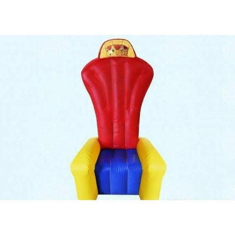 Magic Jump Inflatable Bouncers 6'H Multi Color Throne by Magic Jump 781880280934 31190t 6'H Multi Color Throne by Magic Jump SKU#31190t