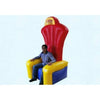 Image of Magic Jump Inflatable Bouncers 6'H Multi Color Throne by Magic Jump 781880280934 31190t 6'H Multi Color Throne by Magic Jump SKU#31190t