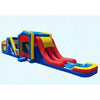 Image of Magic Jump Inflatable Bouncers 65 Obstacle Course Combo Wet or Dry by Magic Jump 13'H 50 Fun Obstacle Course Wet or Dry by Magic Jump SKU# 92641f
