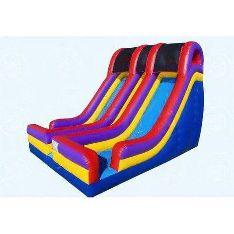 Magic Jump Water Parks & Slides 20'H Double Lane Slide by Magic Jump 781880227113 20357s 20'H Double Lane Slide by Magic Jump SKU# 20357s