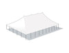 Image of 50' x 100' Premium Sectional Canopy Pole Party Tent - White