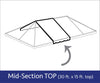 Image of 30' x 15' Mid Extender West Coast Frame Top Only