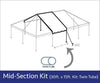 Image of 30' x 15' Twin Tube West Coast Frame Tent Top Mid Section Kit