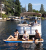 Image of Mini Mate Inflatable Boat Dock 10 x 3 ft Slim Dock Platform