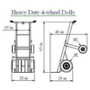 Image of Moonwalk USA Bounce Blowers & Accessories HEAVY DUTY DOLLY by MoonWalk USA A-631