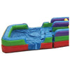 Image of Moonwalk USA Obstacle Course 45'L 2-LANE SLIDE PIECE WITH REMOVABLE POOL by MoonWalk USA
