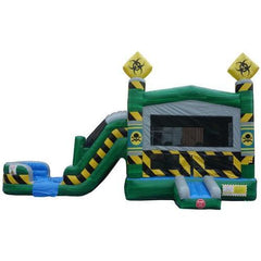 14' H 2-Lane Toxic Combo Wet N Dry by MoonWalk USA