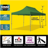 Image of Party Tents Direct Canopies & Gazebos 10' x 20' Green 50mm Speedy Pop-up Party Tent by Party Tents 754972337656 4578 10' x 20' Green 50mm Speedy Pop-up Party Tent by Party Tents SKU# 4578