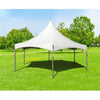 Image of Party Tents Direct Canopies & Gazebos 20' White Hexagon High Peak Frame Party Tent by Party Tents