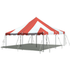 Image of Party Tents Direct Canopies & Gazebos 20 x 20 Red and White Premium Canopy Pole Party Tent by Party Tents 754972307345 3685
