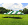 Image of Party Tents Direct Canopies & Gazebos 20' x 40' Green Weekender Standard Canopy Pole Tent by Party Tents 680