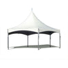 Image of Party Tents Direct Canopies & Gazebos 30' White Hexagon High Peak Frame Party Tent by Party Tents