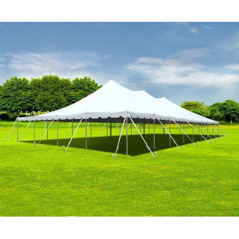 Party Tents Direct Canopies & Gazebos 40' x 80' White Premium Sectional Canopy Pole Party Tent by Party Tents 754972307567 555 40' x 80' White Premium Sectional Canopy Pole Party Tent Party Tents