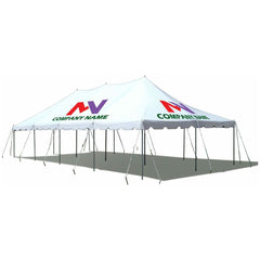 Party Tents Direct Canopies & Gazebos ***DUP***20' x 40' Premium Canopy Pole Party Tent - Custom by Party Tents