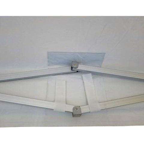 Party Tents Direct Canopy Tents & Pergolas 10' x 10' x 10' White Hexagon Speedy Pop-up Party Tent by Party Tents 754972300438 4590