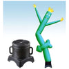 Image of Party Tents Direct Dollies & Hand Trucks 12' Green Arrow Fly Guy Inflatable Tube Man with Blower by Party Tents 754972365048 854-Party Tents
