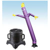 Image of Party Tents Direct Dollies & Hand Trucks 12' Standard Purple Fly Guy Inflatable Tube Man with Blower by Party Tents