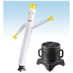 Party Tents Direct Dollies & Hand Trucks 12' Standard White Fly Guy Inflatable Tube Man with Blower by Party Tents 754972355384 868 12' Standard White Fly Guy Inflatable Tube Man with Blower Party Tents