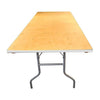 Image of Party Tents Direct Folding Chairs & Stools 48" 2 Pack Rectangle Wood Folding Banquet Table by Party Tents 754972356855 2169 48" 2 Pack Rectangle Wood Folding Banquet Table Party Tents SKU#2169
