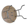 Image of Party Tents Direct Folding Chairs & Stools 60" 2 Pack Round Wood Folding Table by Party Tents 754972309370 3002 60" 2 Pack Round Wood Folding Table by Party Tents SKU#3002
