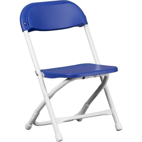 Party Tents Direct Folding Chairs & Stools Blue Kids Plastic Folding Chairs by Party Tents 754972297806 107-Party Tents Kids Plastic Folding Chairs by Party Tents SKU#105/107/108