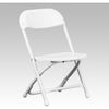 Image of Party Tents Direct Folding Chairs & Stools White Kids Plastic Folding Chairs by Party Tents 754972297813 108-party tents Kids Plastic Folding Chairs by Party Tents SKU#105/107/108