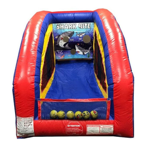 Party Tents Direct Inflatable Party Decorations Shark Bite UltraLite Air Frame Game Panel by Party Tents 754972355872 1543