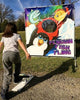 Image of Penguin Fish Fling Interactive Carnival Frame Game