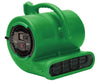 Image of B-Air VP-X34 ⅓ HP Air Mover and Blower Fan: Green