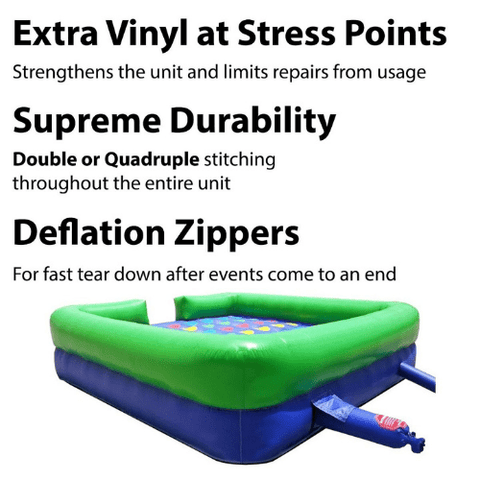 POGO Big Games X-Treme Twister Inflatable Interactive Game with Blower by POGO 754972310956 3413 X-Treme Twister Inflatable Interactive Game with Blower SKU# 3413
