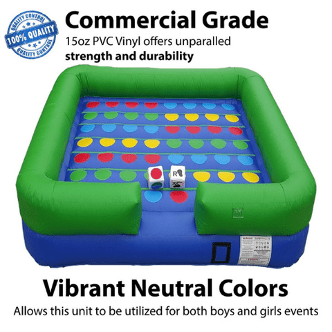 POGO Big Games X-Treme Twister Inflatable Interactive Game with Blower by POGO 754972310956 3413 X-Treme Twister Inflatable Interactive Game with Blower SKU# 3413